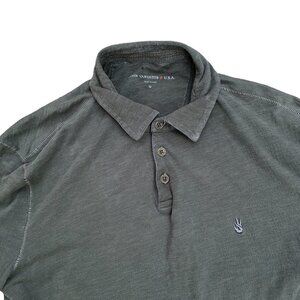 John Varvatos Cotton Polo Shirt Medium